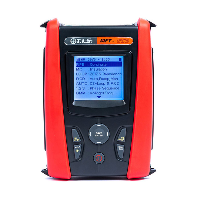 TIS MFTECO Multifunction Tester with Accurate and Reliable 2 Wire Loop Test