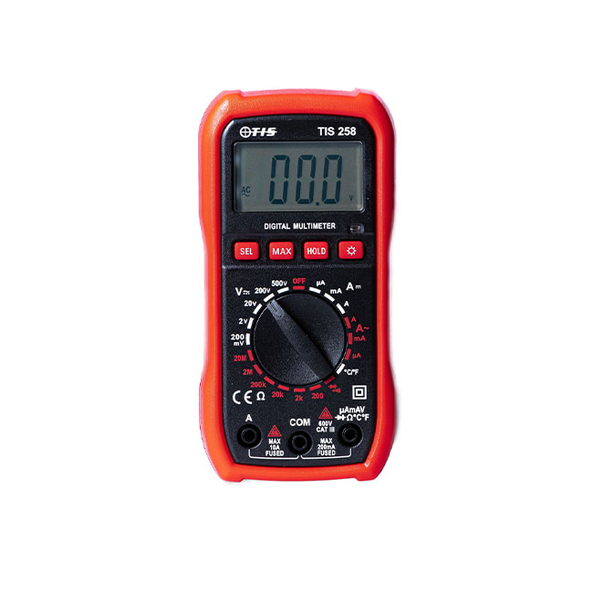 TIS 258 Digital Multimeter with Temperature