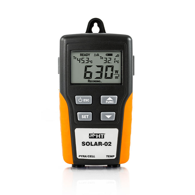 SOLAR02 Remote Unit For Measurement Of Irradiance, Temperature & Inclination Of PV Modules