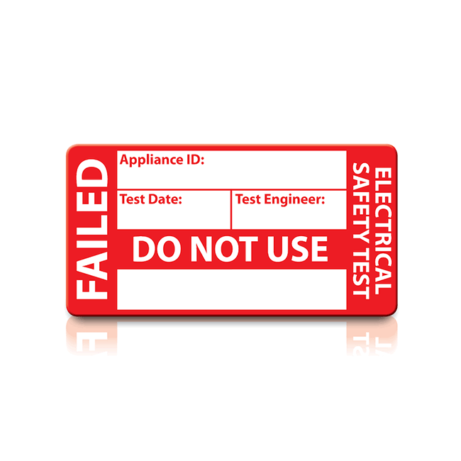 TIS 1613-200 Standard Fail Labels