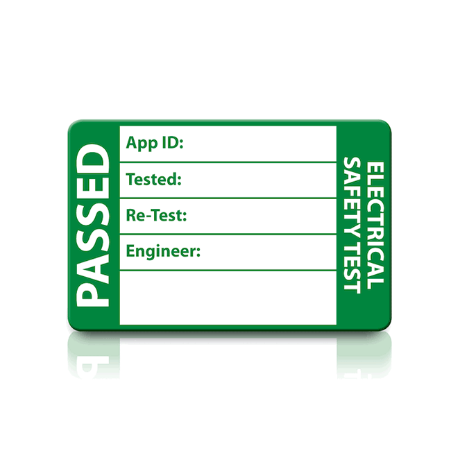 TIS 1614-500 Medium Pass Labels 
