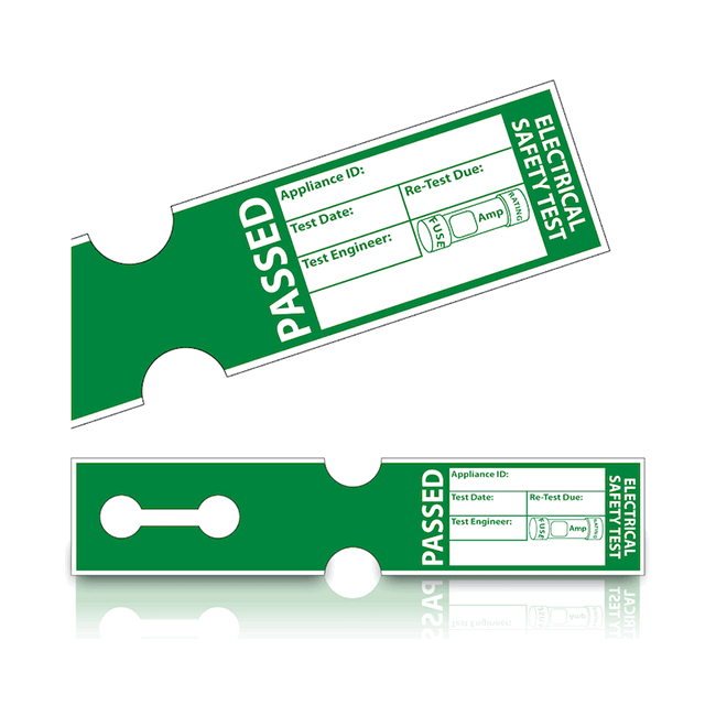 TIS 1616-250 Tuff Tag Pass Labels 