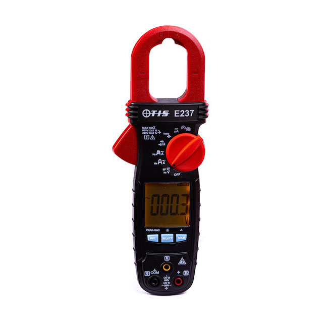 TIS E237 Elite TRMS AC Digital Clampmeter with Amp Tip Jaws