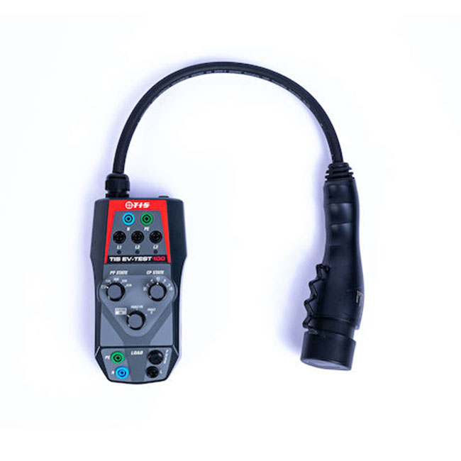 how to use a muiltimeter to check the voltage output of an evse unit during charging