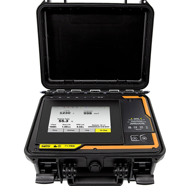 TIS IV-PRO Advanced I-V Curve Tracer & Commissioning Tester 1500V and 40A