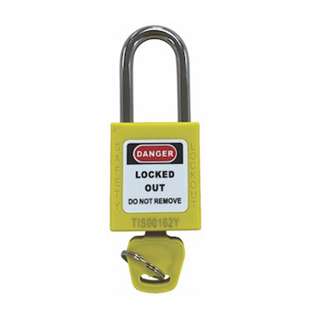 TIS LY1 Yellow Steel Lock