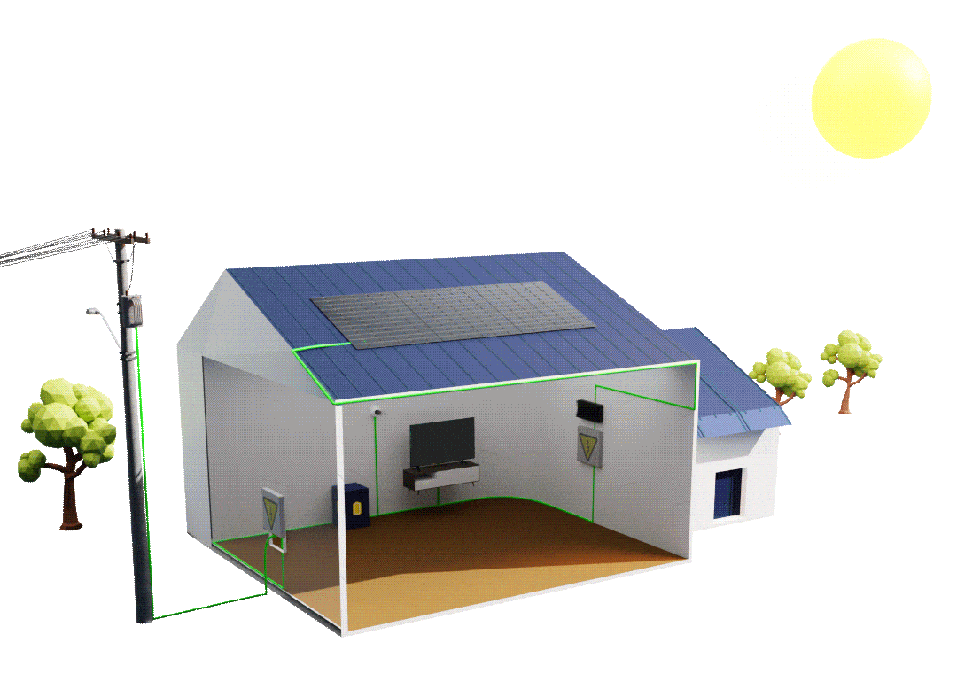 solar panels output